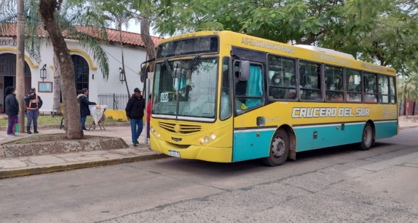 Se recuerda horario especial de transporte público de pasajeros