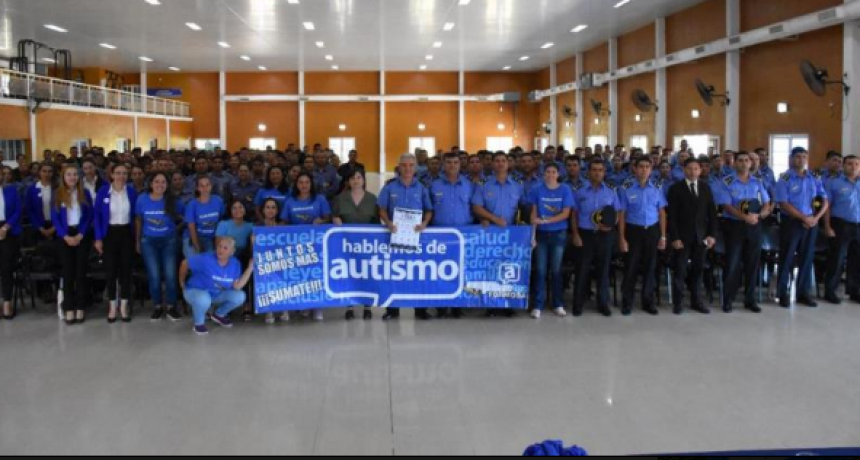 Policías se capacitaron sobre Trastorno del Espectro Autista