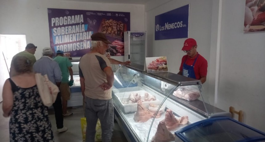 Soberanía Alimentaria Formoseña Carnes comercializó más de 1530 kilos de productos en Ibarreta