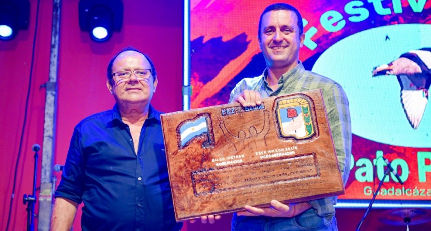 El Vicegobernador acompañó la XIII Fiesta Provincial del Pato Picazo en Guadalcazar