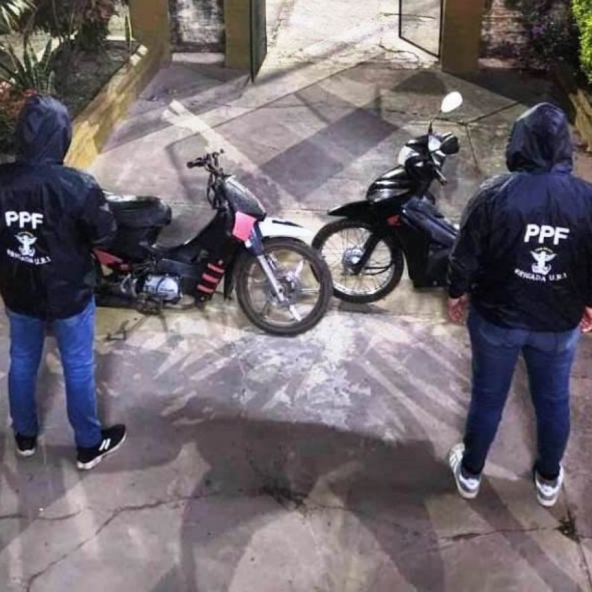 La Policía recuperó una moto y secuestró otra utilizada para la consumación del hecho