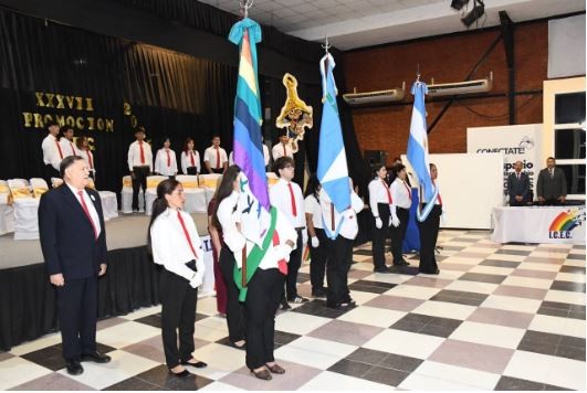 Se realizó el acto de egreso de peritos comerciales en Administración Cooperativa del ICEC