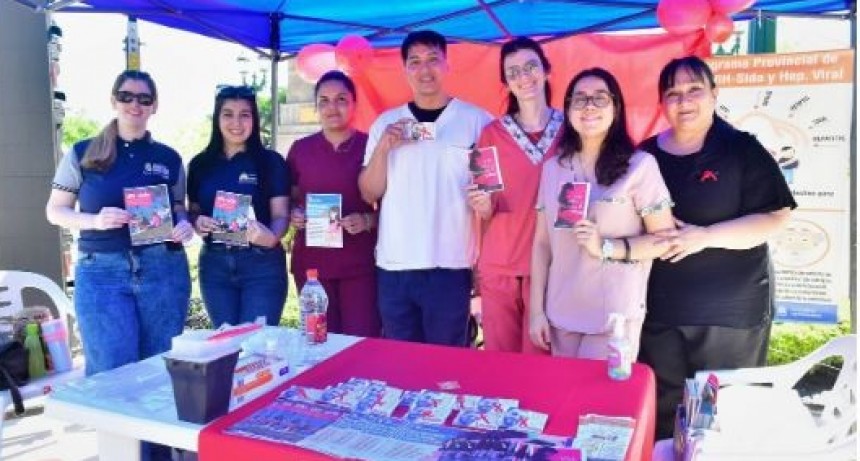 El Programa Provincial de ITS desarroll&oacute; una jornada de testeos gratuitos y confidenciales en espacios p&uacute;blicos